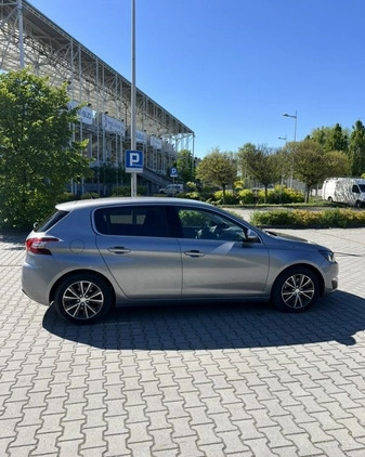 Peugeot 308 cena 37300 przebieg: 198986, rok produkcji 2014 z Kielce małe 106